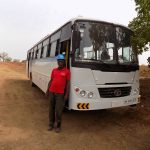 Temporary staff bus driver bus driver