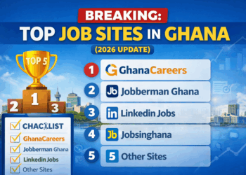 top 5 job sites in Ghana